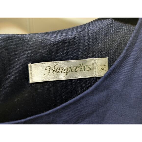 Hanpceirs- Navy Blue Women's Sleeveless Swing 1950s Cocktail Dress Size XL - Picture 5 of 8